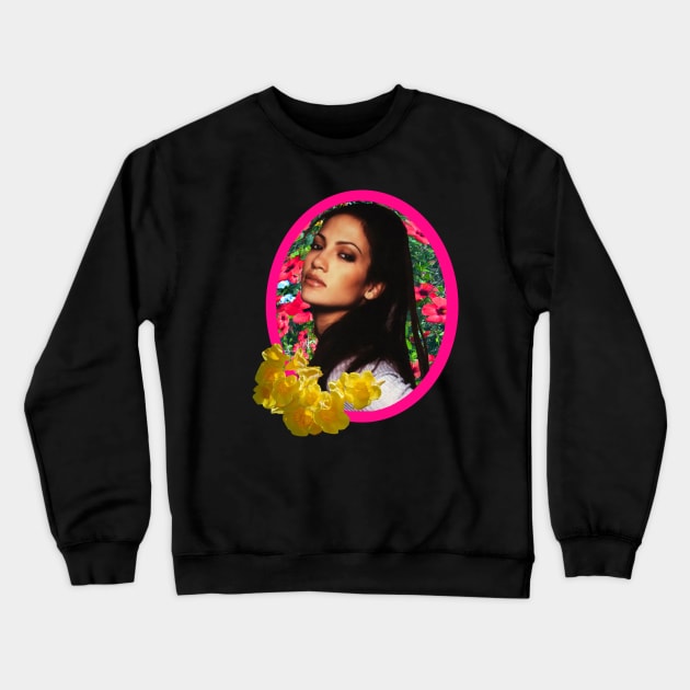 Jenny from the Block Crewneck Sweatshirt by austyndelugoart